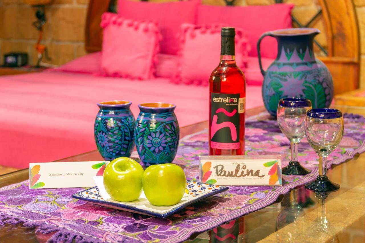 מקסיקו סיטי Mex Suites Casa Azul B&B מראה חיצוני תמונה