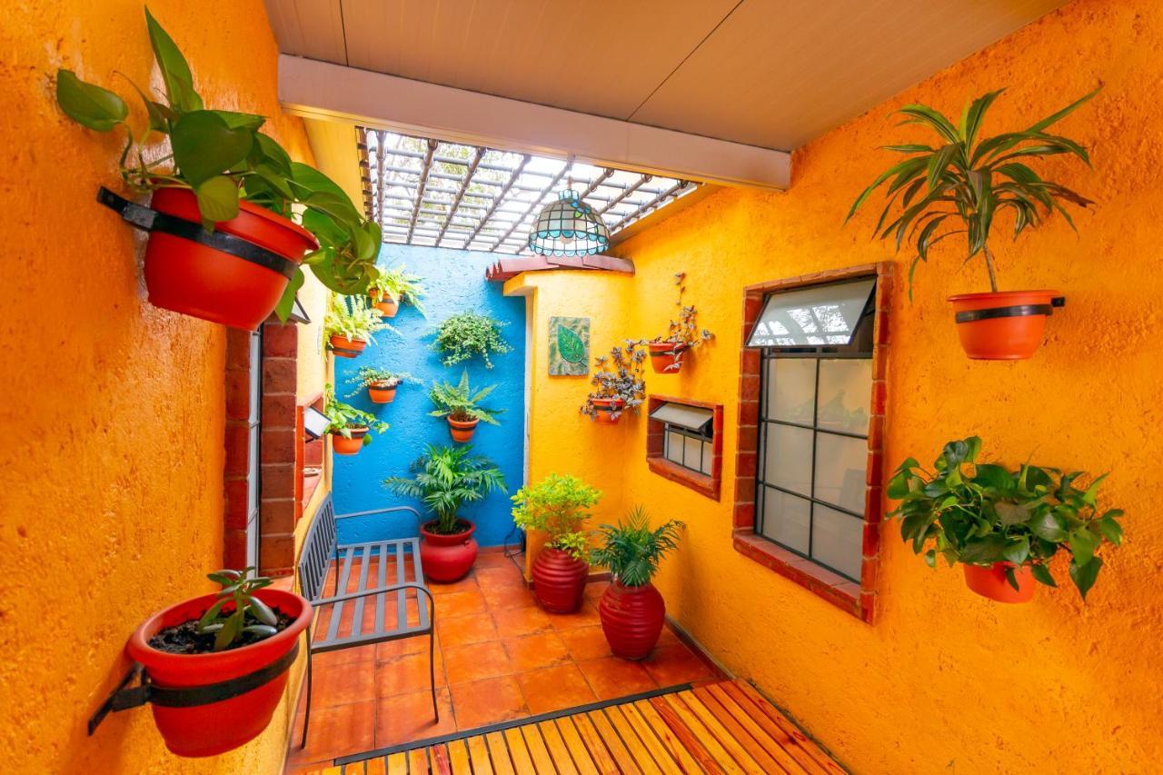 מקסיקו סיטי Mex Suites Casa Azul B&B מראה חיצוני תמונה